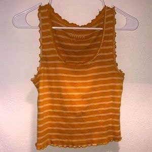 Aeropostale, yellow with white, XL